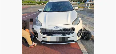 Photo 1 of 44: 2015 Kia Sportage — Korean insurance auction