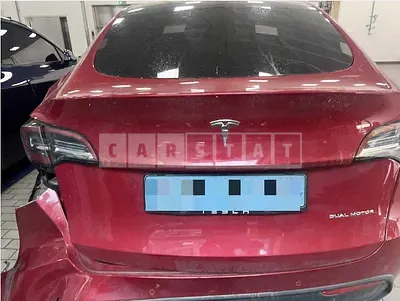 Photo 1 of 16: 2022 Tesla Model Y Long Range — Korean insurance auction
