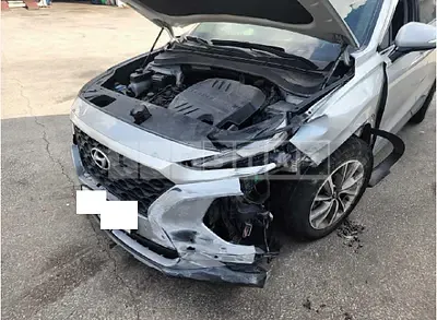 Photo 1 of 27: 2019 Hyundai Santa Fe — Korean insurance auction