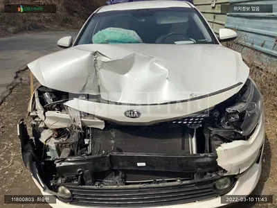 Photo 1 of 10: 2016 Kia K5, VIN KNAGS416BGA084353 — Korean insurance auction