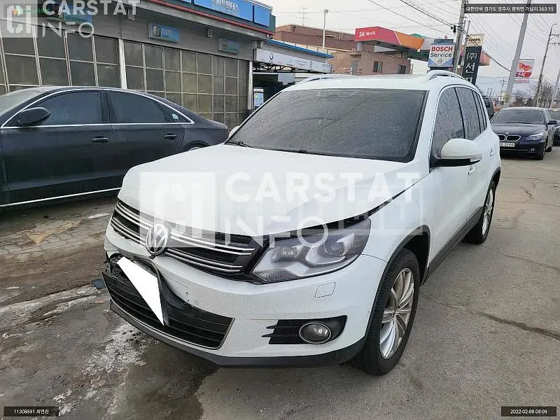 Photo 2 of 12: 2015 Volkswagen Tiguan 2.0 TDI BMT, VIN WVGZZZ5NZGW501575 — Korean insurance auction