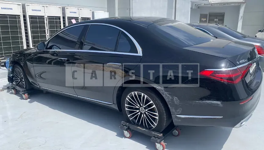Photo 2 of 10: 2021 Mercedes-Benz S350d — Korean insurance auction