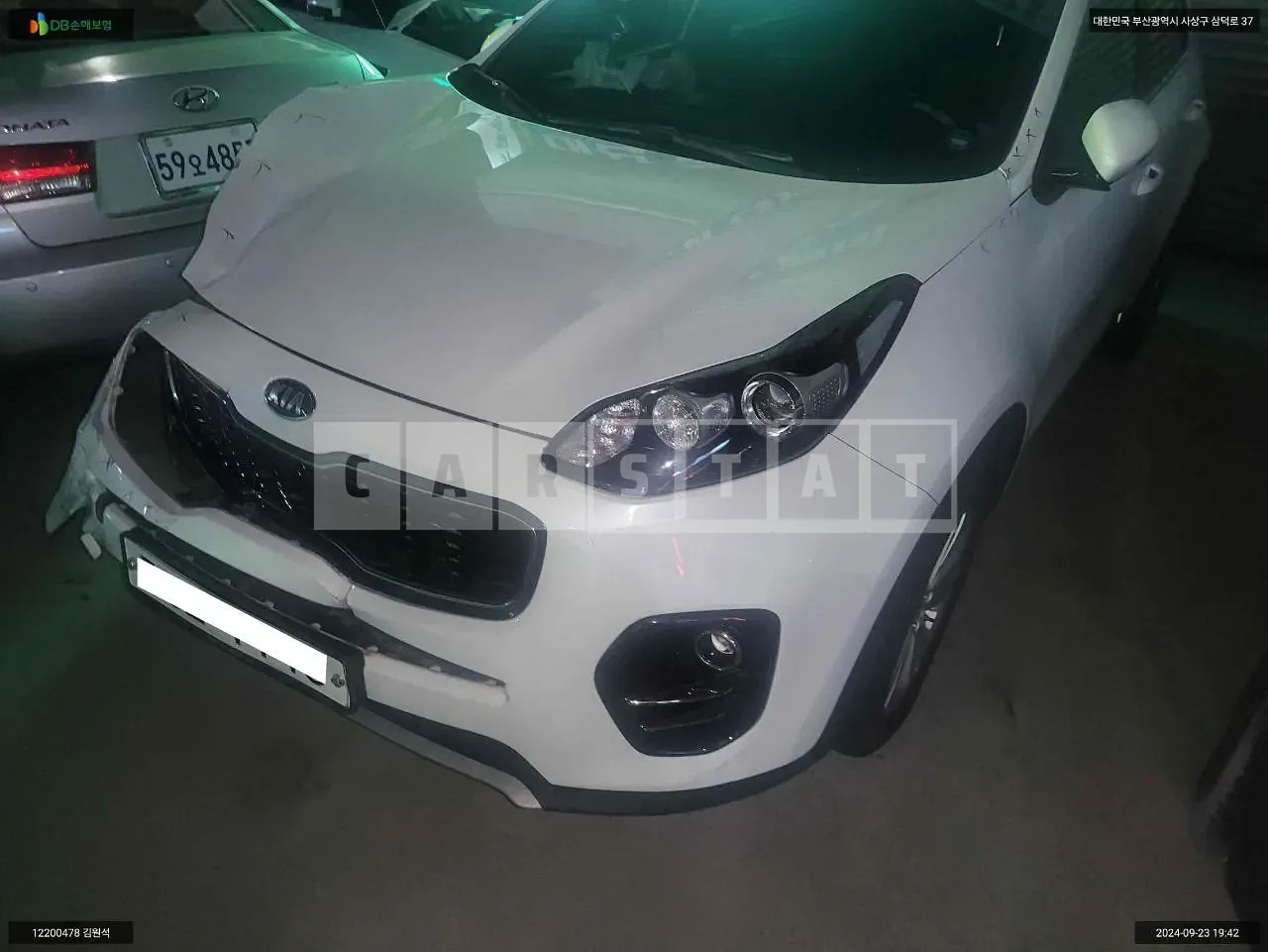 Photo 2 of 18: 2017 Kia Sportage, VIN KNAPM813BJK417825 — Korean insurance auction