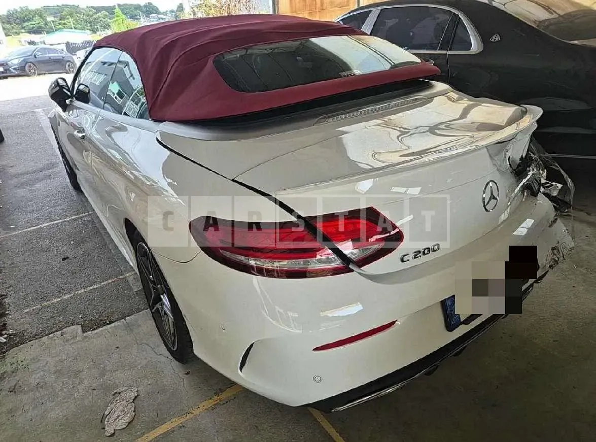 Photo 2 of 12: 2022 Mercedes-Benz C200 Cabriolet — Korean insurance auction