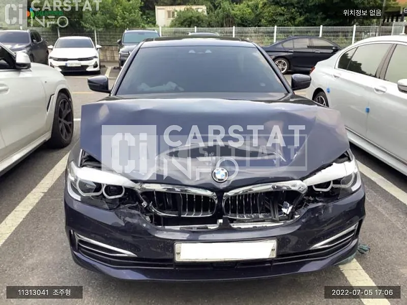 Photo 2 of 9: 2020 BMW 520i Luxury, VIN WBAJK9104LCE14757 — Korean insurance auction