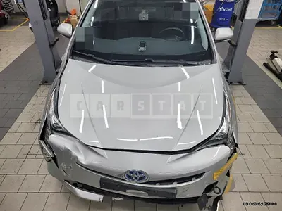 Photo 1 of 28: 2016 Toyota Prius, VIN JTDKBRFU9G3526783 — Korean insurance auction