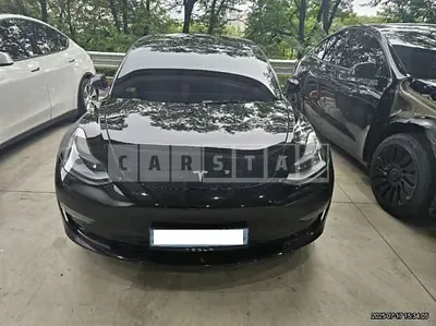 Photo 1 of 13: 2022 Tesla Model 3 LongRange, VIN 5YJ3E1EBXNF236338 — Korean insurance auction