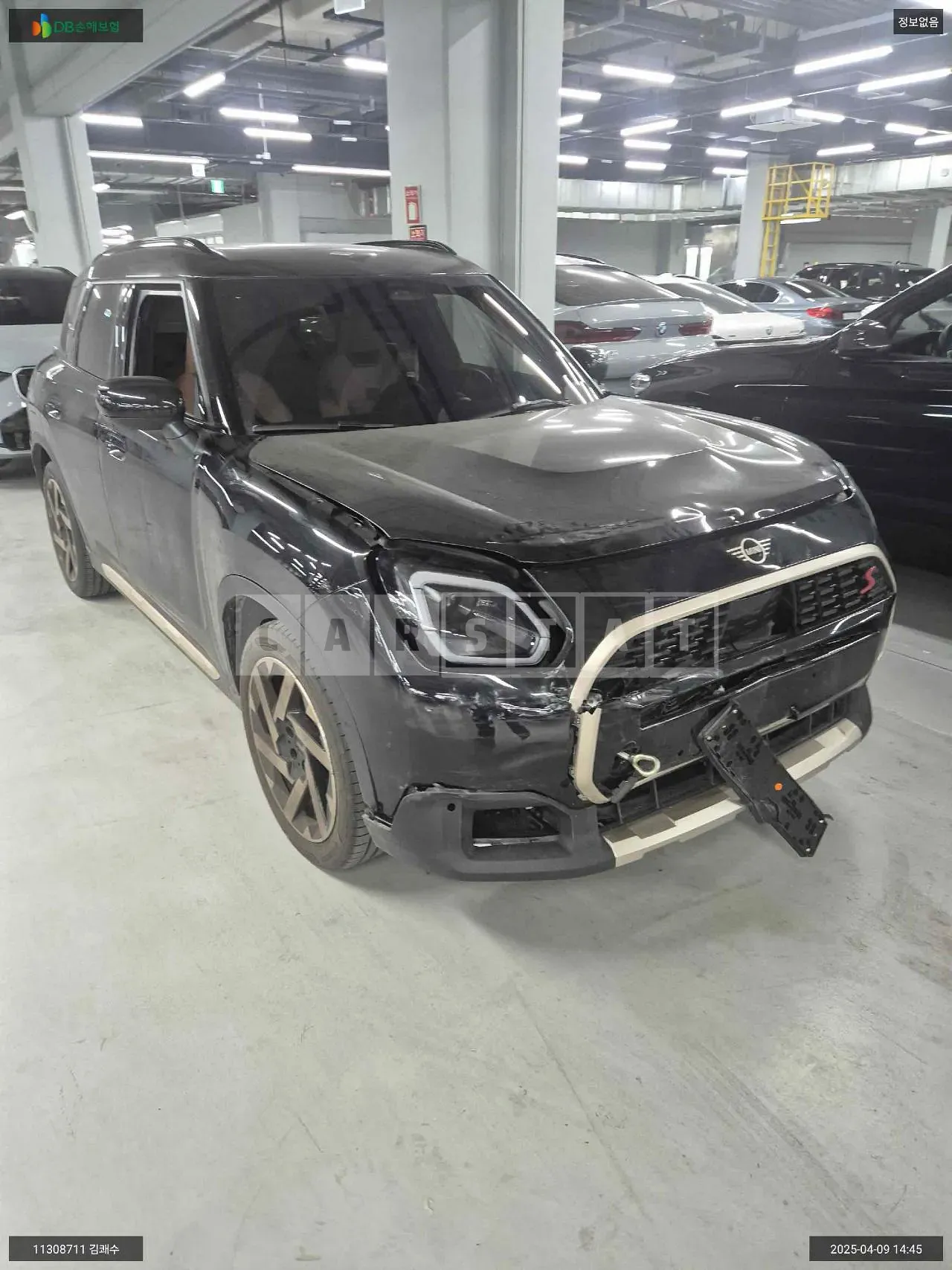 Photo 2 of 8: 2024 MINI Cooper Countryman S ALL4, VIN WMW21GA08S7R43242 — Korean insurance auction