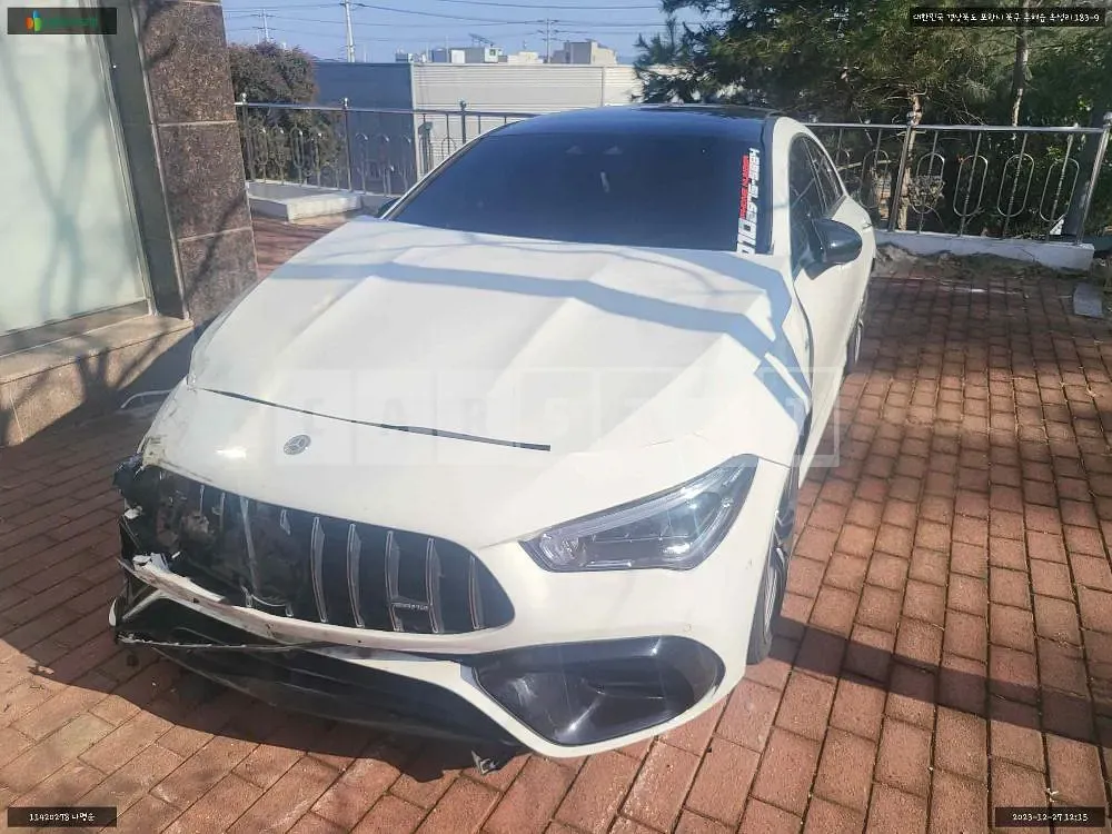 Photo 2 of 12: 2020 Mercedes-Benz CLA45 S 4Matic, VIN W1K5J5EB6LN139119 — Korean insurance auction