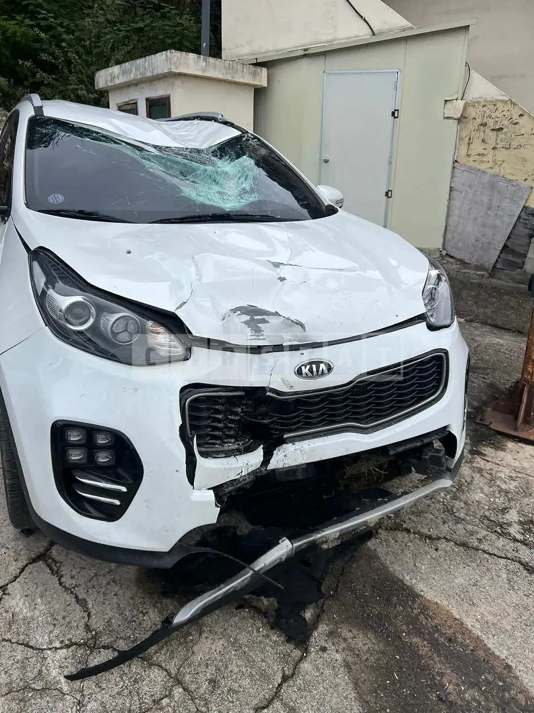 Photo 2 of 16: 2018 Kia Sportage, VIN KNAPN813BJK463678 — Korean insurance auction