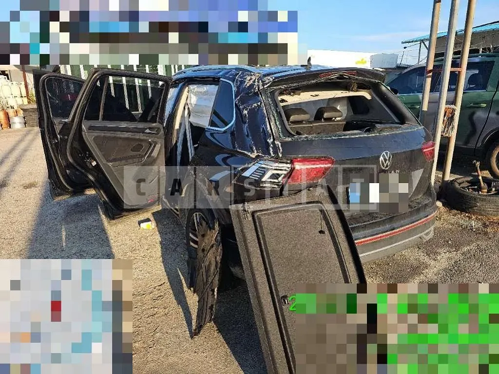 Photo 2 of 9: 2021 Volkswagen Tiguan 2.0 TDI — Korean insurance auction