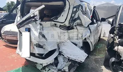 Photo 1 of 50: 2021 Kia Carnival, VIN KNANE81BBMS022169 — Korean insurance auction