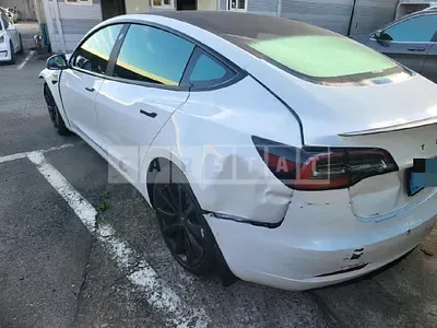 Photo 1 of 11: 2020 Tesla Model 3 Long Range — Korean insurance auction