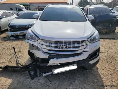 Photo 1 of 30: 2015 Hyundai Santa Fe, VIN KMHSW81UBFU507191 — Korean insurance auction