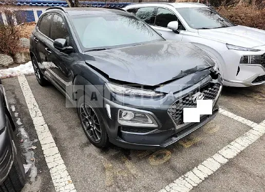 Photo 2 of 8: 2018 Hyundai Kona, VIN KMHK4815HJU136771 — Korean insurance auction