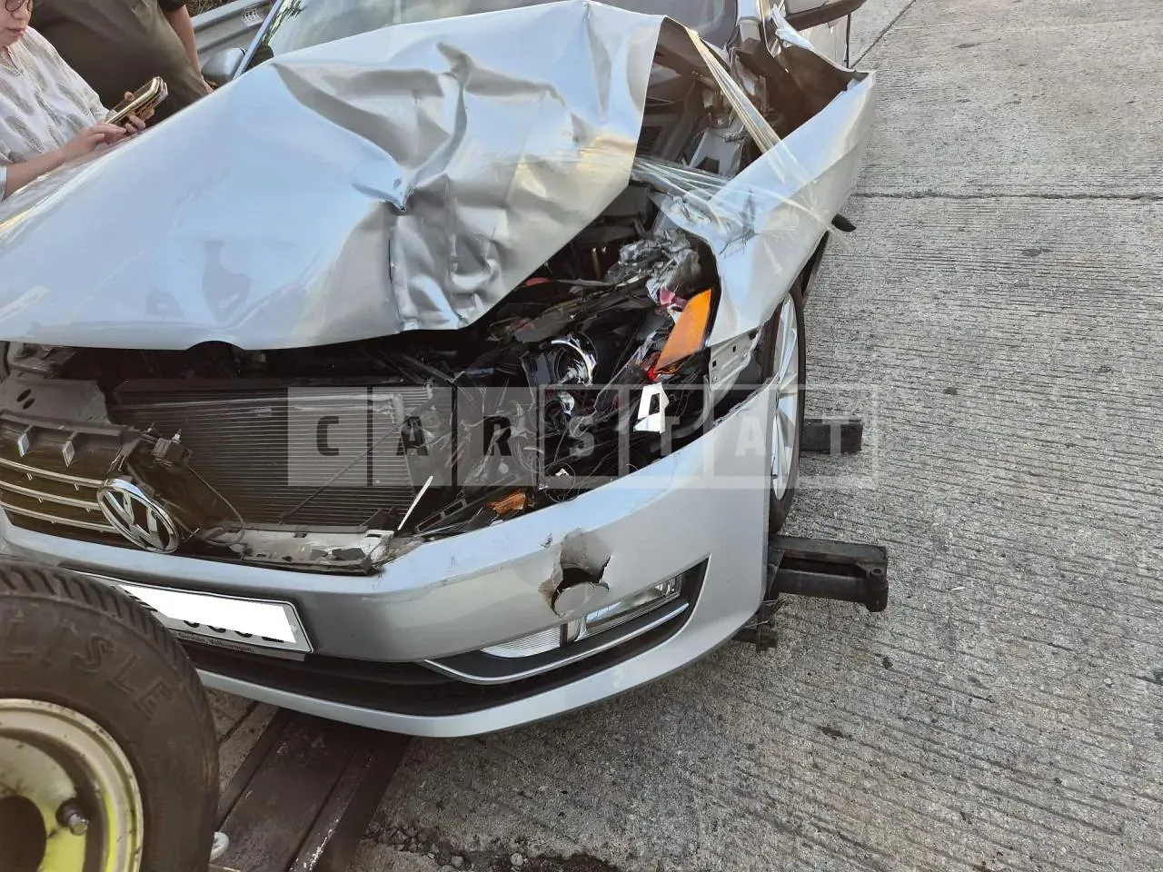 Photo 2 of 18: 2015 Volkswagen Passat 1.8 TSI, VIN 1VWZZZA3ZFC106900 — Korean insurance auction