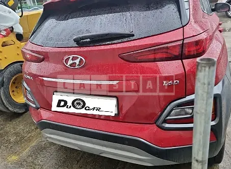 Photo 2 of 10: 2018 Hyundai Kona, VIN KMHK3816GJU251138 — Korean insurance auction