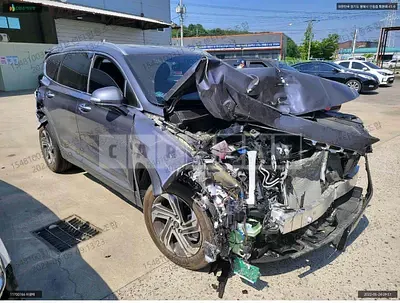 Photo 1 of 11: 2021 Hyundai Santa Fe, VIN KMHS381HGMU378838 — Korean insurance auction