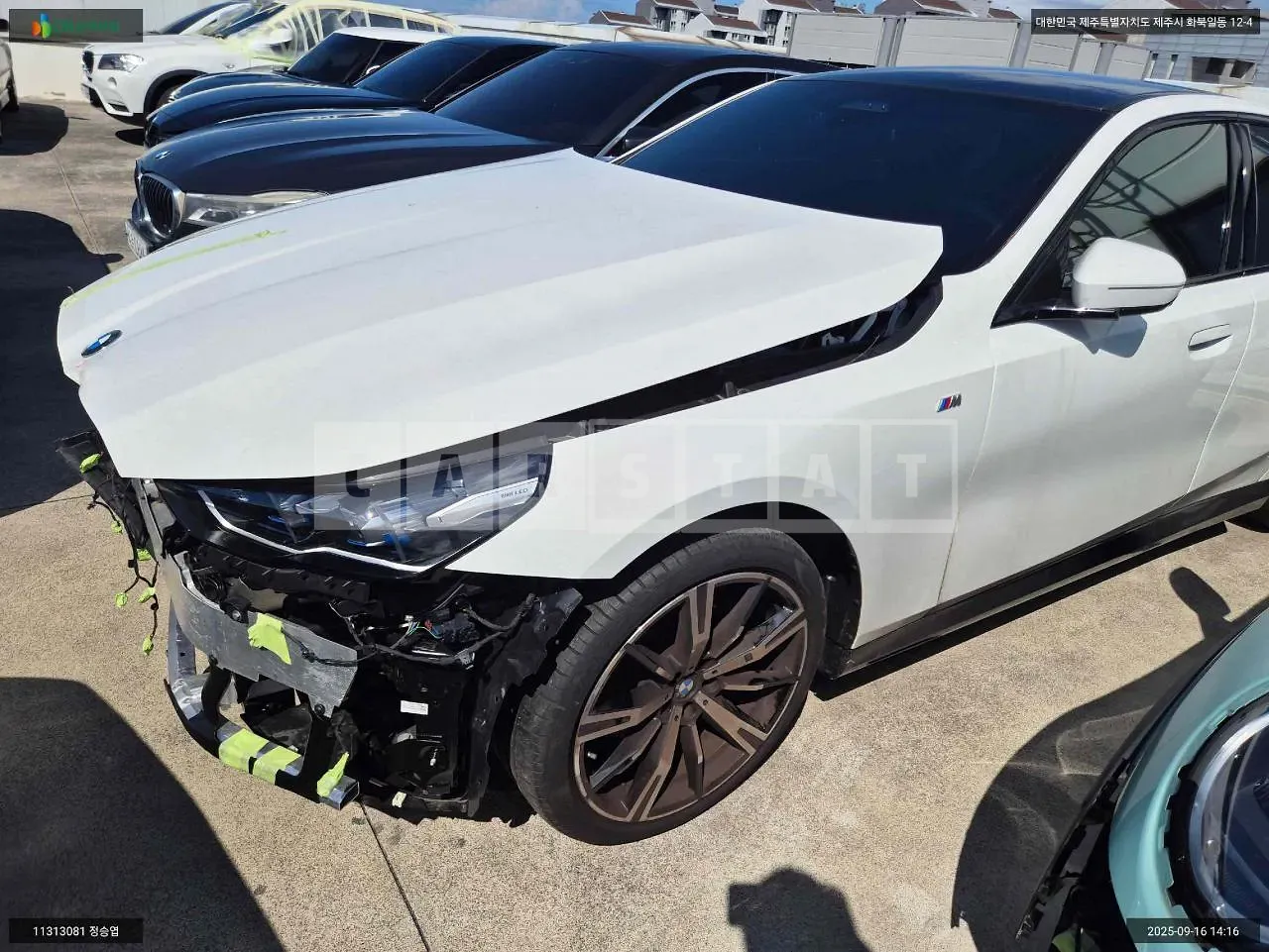 Photo 2 of 10: 2025 BMW 530i xDrive, VIN WBA51FJ07SCU28859 — Korean insurance auction