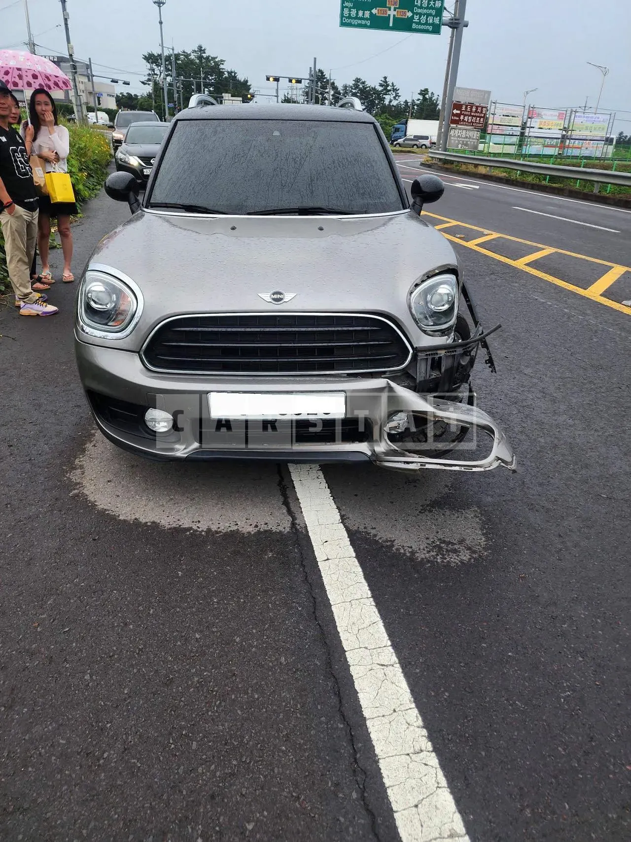 Photo 2 of 18: 2017 MINI Cooper D Countryman, VIN WMWYT9100J3D76856 — Korean insurance auction