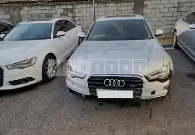Photo 1 of 9: 2015 Audi A6 45 TDI quattro, VIN WAUZZZ4G4FN035965 — Korean insurance auction