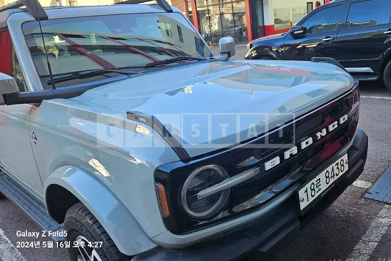 Photo 2 of 32: 2022 Ford Bronco 2.7, VIN 1FMEE5DPXNLB55491 — Korean insurance auction