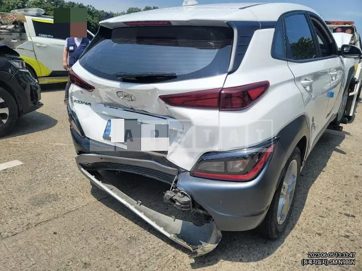 Photo 2 of 7: 2022 Hyundai The New Kona 2.0, VIN KMHK381BENU906022 — Korean insurance auction