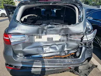 Photo 1 of 43: 2018 Mercedes-Benz GLC350 e 4Matic, VIN WDC0G5EB6KF554608 — Korean insurance auction