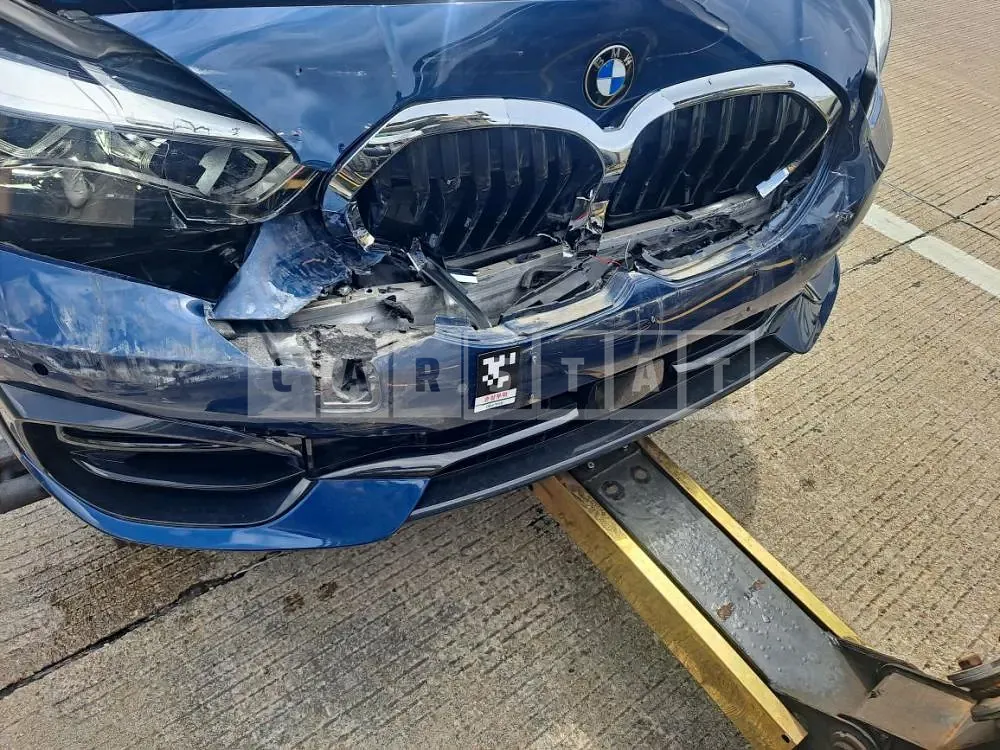 Photo 2 of 10: 2022 BMW 120i, VIN WBA7L7105N7K89840 — Korean insurance auction