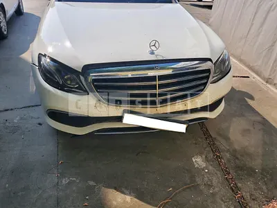 Photo 1 of 15: 2018 Mercedes-Benz E220d 4Matic, VIN WDDZF0FB9JA376227 — Korean insurance auction