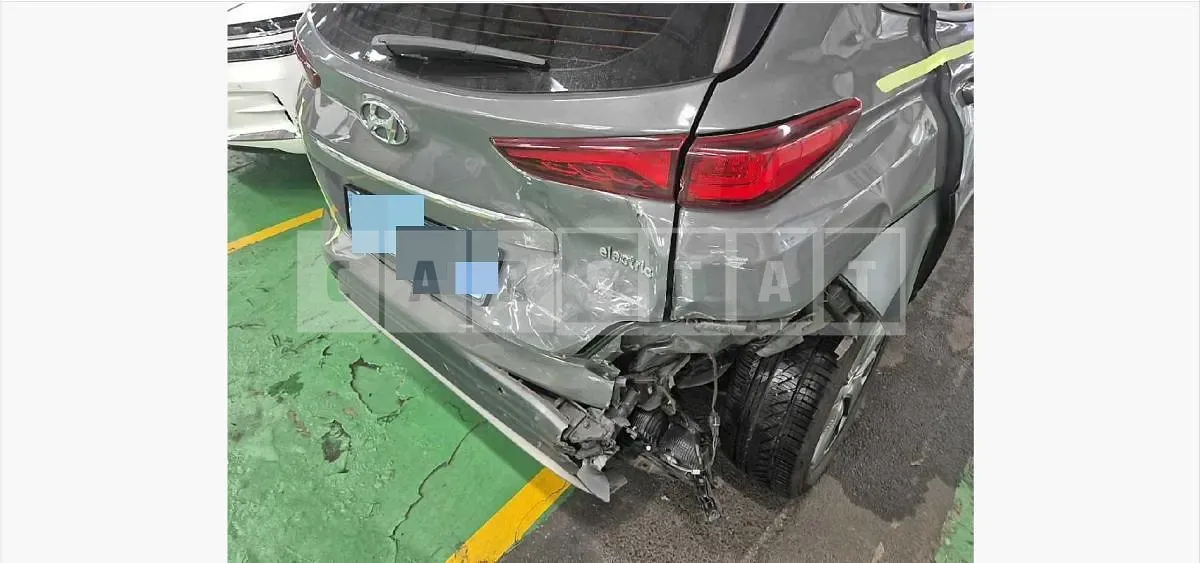 Photo 2 of 10: 2019 Hyundai Kona Electric Car — Korean insurance auction