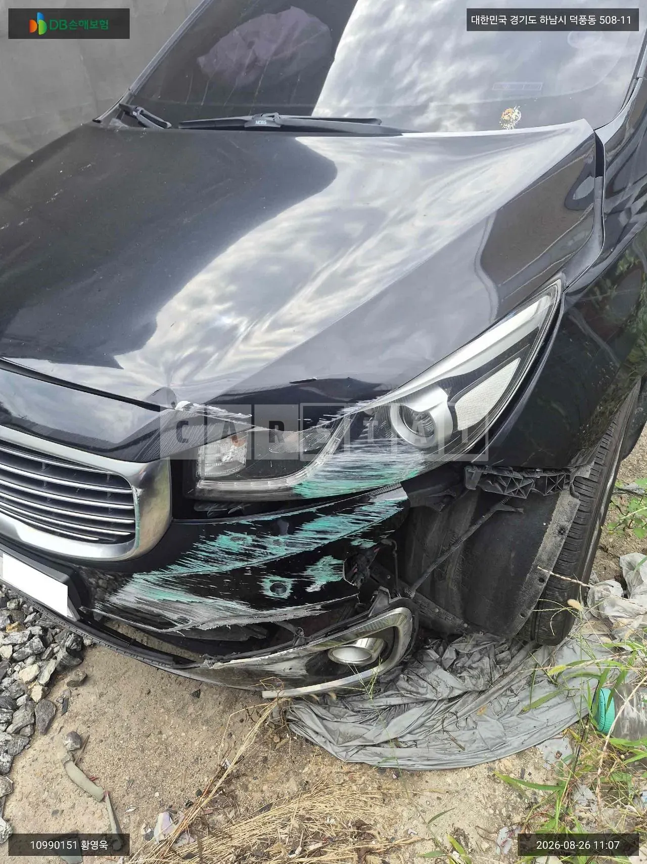 Photo 2 of 16: 2017 Kia Carnival, VIN KNAMD81ABJS411101 — Korean insurance auction