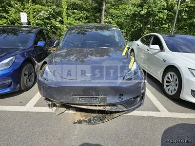 Photo 1 of 8: 2024 Tesla Model Y RWD — Korean insurance auction