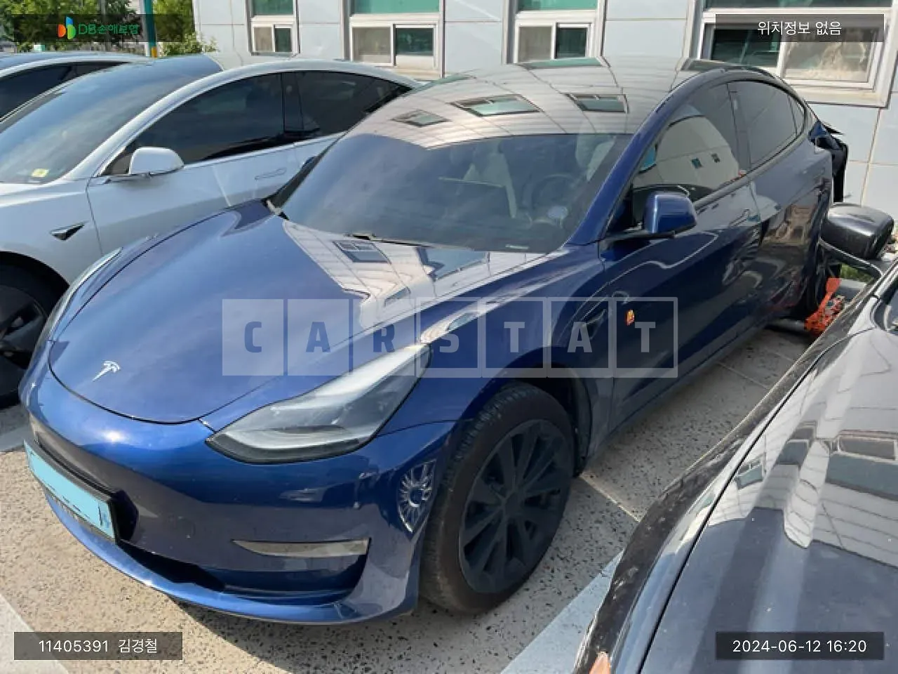 Photo 2 of 13: 2021 Tesla Model 3 Long Range, VIN 5YJ3E1EB8MF011544 — Korean insurance auction