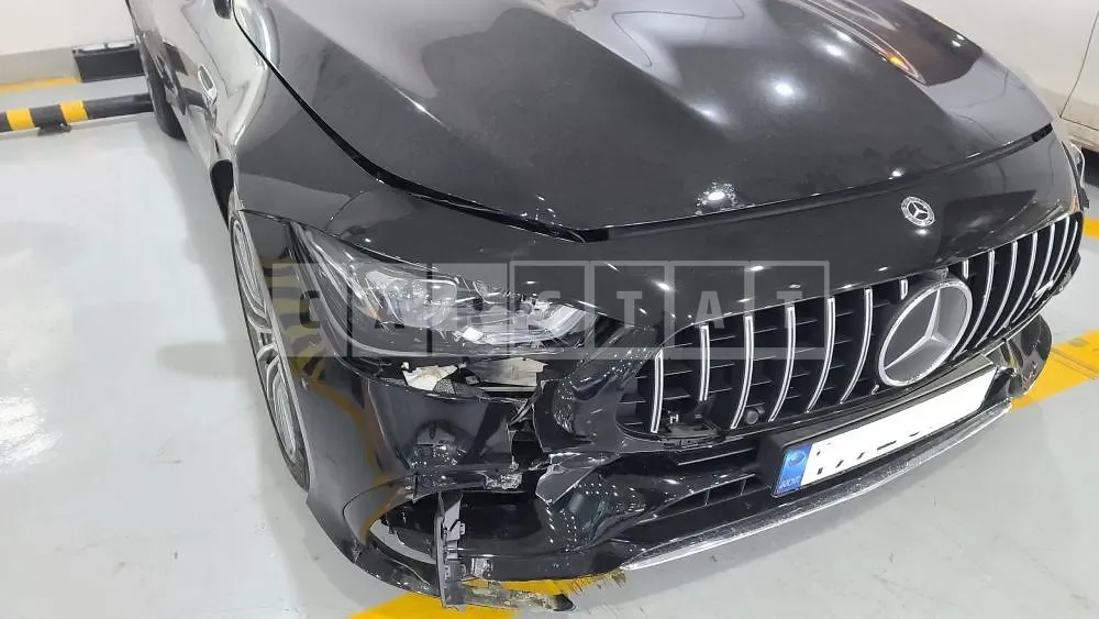 Photo 2 of 21: 2021 Mercedes-Benz AMG GT 43 4Matic, VIN W1K7X5KB5MA035080 — Korean insurance auction