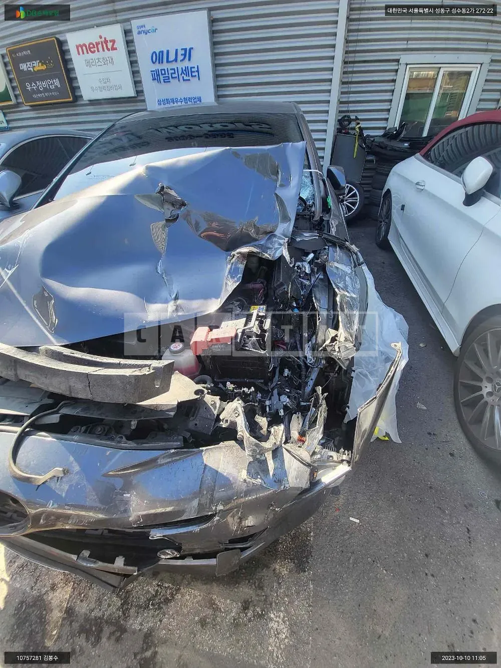 Photo 2 of 11: 2018 Toyota Prius, VIN JTDKBRFU4J3603194 — Korean insurance auction