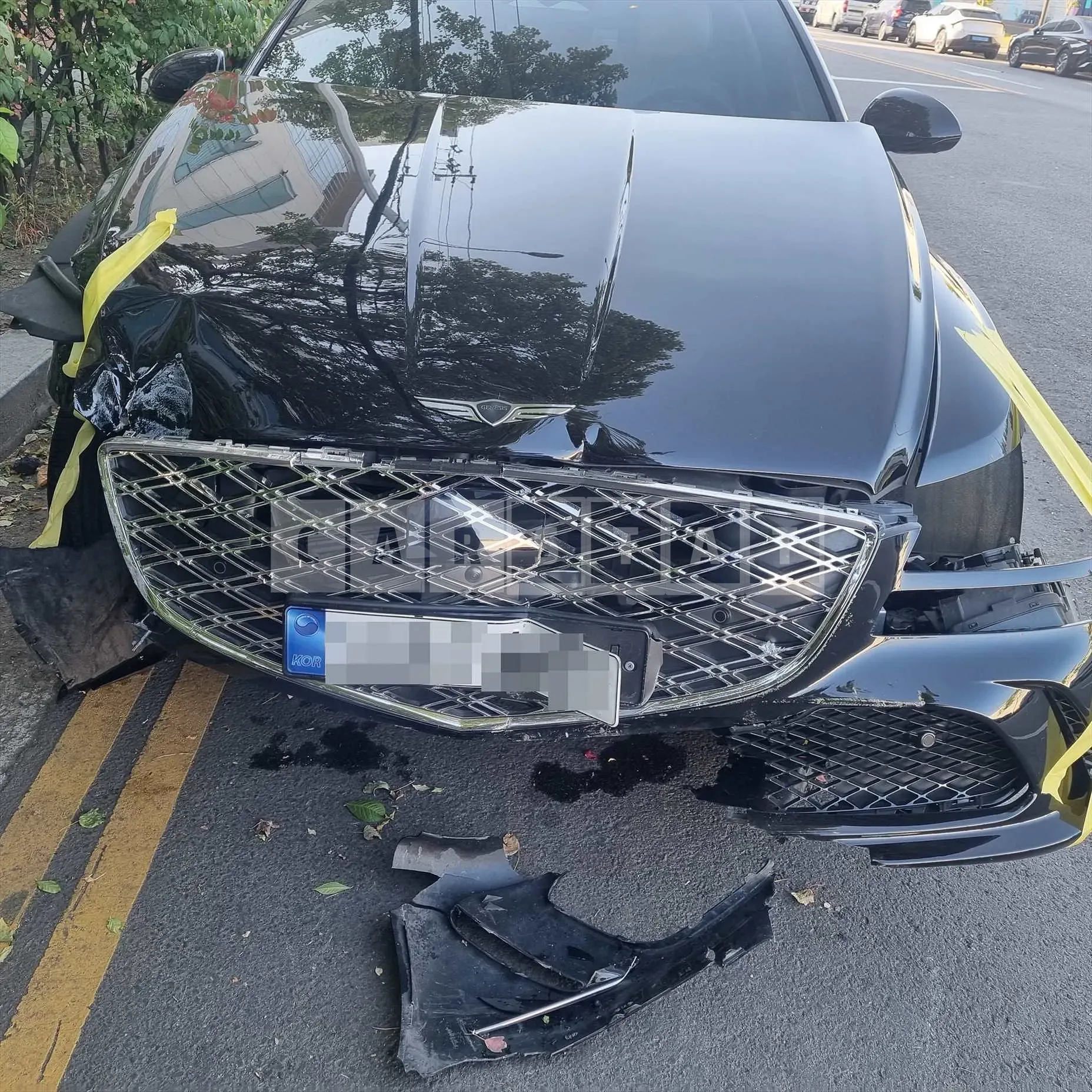 Photo 2 of 3: 2024 Genesis G80 2.5T — Korean insurance auction