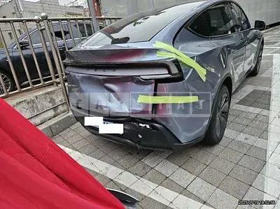 Photo 1 of 50: 2025 Tesla Model Y RWD, VIN LRWYGCFJ6SC029680 — Korean insurance auction