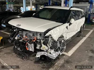 Photo 1 of 11: 2024 Hyundai Santa Fe Hybrid, VIN KMHP5811BSU072359 — Korean insurance auction