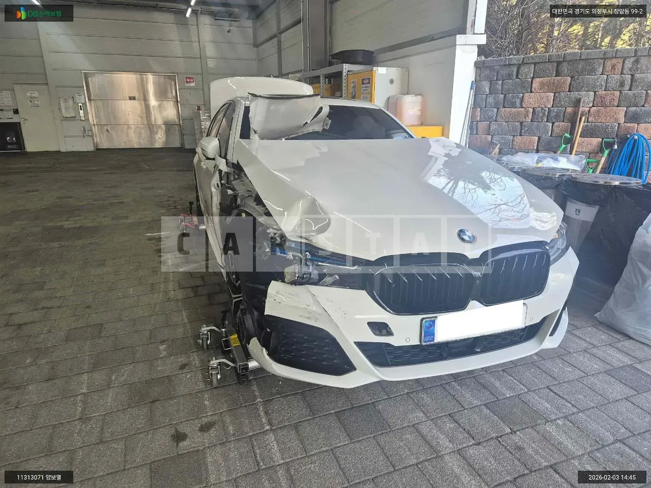 Photo 2 of 22: 2021 BMW 530e, VIN WBA51AG06MCG55752 — Korean insurance auction
