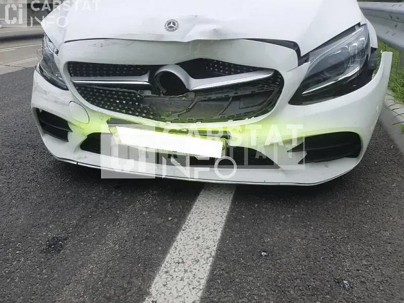 Photo 2 of 12: 2020 Mercedes-Benz C200 Coupe, VIN W1KWJ8AB8LG001338 — Korean insurance auction