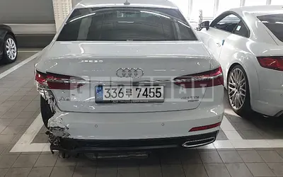 Photo 1 of 4: 2021 Audi A6 40 TDI Four, VIN WAUZZZF22MN011789 — Korean insurance auction