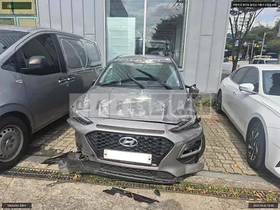 Photo 1 of 7: 2017 Hyundai Kona, VIN KMHK4815GJU037962 — Korean insurance auction