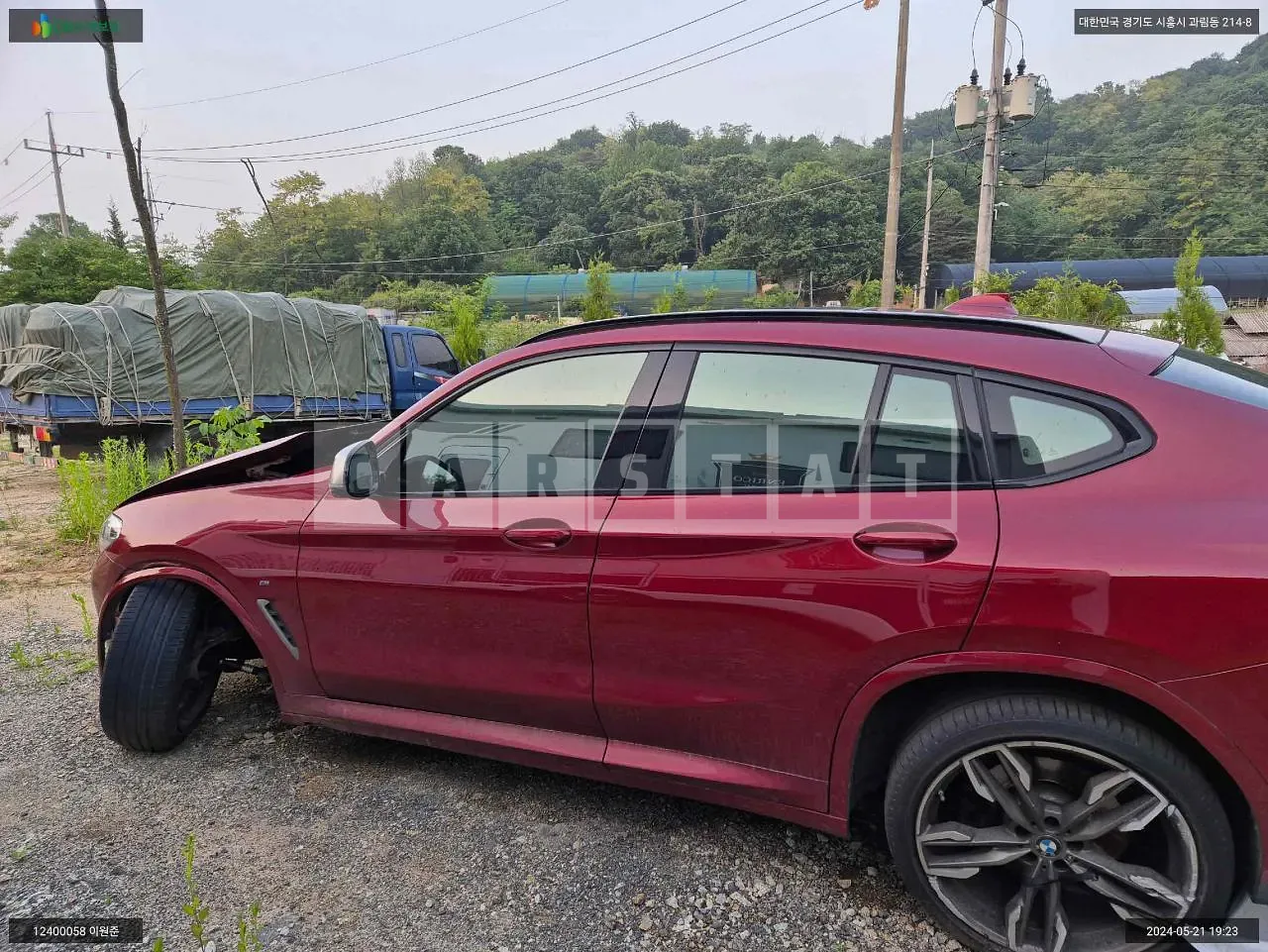Photo 2 of 28: 2020 BMW X4 M40d, VIN WBAVJ7108L9B97669 — Korean insurance auction