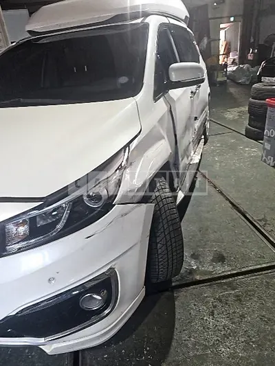 Photo 1 of 6: 2015 Kia Carnivals, VIN KNAMC81ABGS145723 — Korean insurance auction