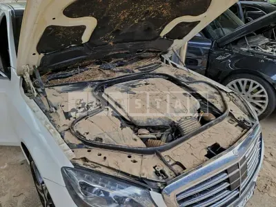 Photo 1 of 9: 2015 Mercedes-Benz S350 BlueTec L, VIN WDDUG3CB0FA155006 — Korean insurance auction