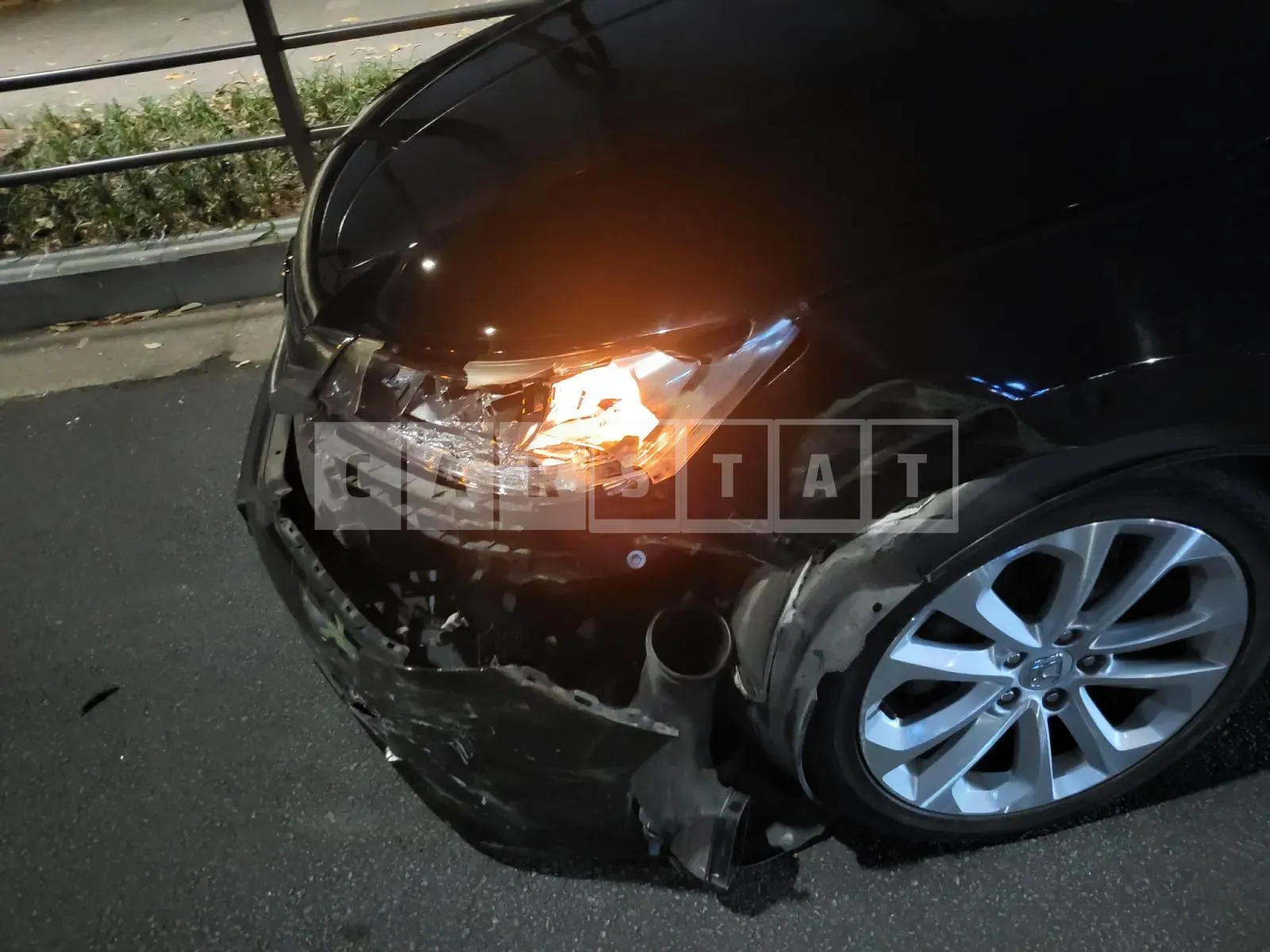 Photo 2 of 3: 2015 Honda Accord 3.5, VIN 1HGCR3680FA510132 — Korean insurance auction