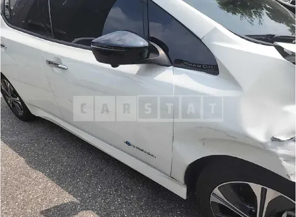 Photo 2 of 18: 2019 Nissan Leaf — Korean insurance auction