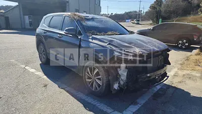 Photo 1 of 16: 2019 Hyundai Santa Fe, VIN KMHS281ABKU152834 — Korean insurance auction