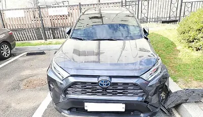 Photo 1 of 34: 2021 Toyota RAV4 Hybrid AWD, VIN JTMDWRFV0MD090563 — Korean insurance auction